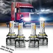 4X Luces Fuertes Para Auto Coche Luz Carro Bulbs 9005+9006 LED Super Blanco USA (for: Suzuki)