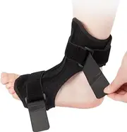 kangshlye Adjustable Foot Drop Splint,Ankle Brace for Plantar Fasciitis Night Splint, Provides Support and Relief for Ankle Sprains, Achilles Tendonitis, and Muscle Soreness