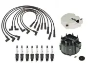 ACDelco Ignition Kit Distributor Rotor Cap Wire Spark Plugs For Buick Regal V8