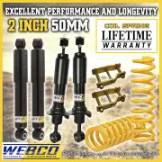 2" 50mm Easy Lift Kit Shock King Coil Extend Shackle for Ford Ranger PX 12-18