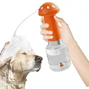 Dog Soap Dispenser - Automatic Shower Foam Dispenser for Kitten Puppy | Single-Handed Pet Grooming Helper Mushroom-Shaped for Cat, Dog