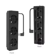 Cooling Fan for Nintendo Switch Charging Dock Mount Cooler w/ 3 Fans Adjustable