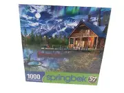 Springbok Moon Cabin Retreat Jigsaw Puzzle 1000 Pieces Made in USA 2020
