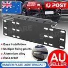 NUMBER PLATE HOLDER MOUNT BRACKET CAR LED DRIVING LIGHT BAR SPOT LICENCE
