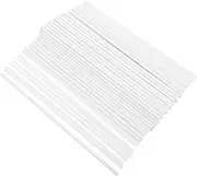 JEWEDECO 100pcs Lollipop Sticks Thickened Paper Candy Making Sticks Support for Lollipops Candy Cake Pops