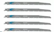 NEW! EZARC 5pc Reciprocating Saw Blades 12" Set Electric Wood pruning 5TPI,