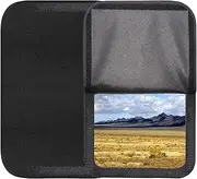 RV Door Window Cover | Foldable Window Shades,Sunshade Protector Insulation Curtains for Van Travel Awning Motorhome Inside Outside