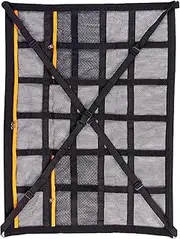 Cargo Net Storage for Ceiling | Overhead Cargo Organizer Carrier Netting for Road Trips,Vehicle Ceiling Space-Saving Storage Must-Have Fits Minivans, Cars, Trucks