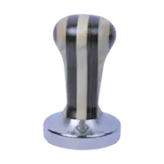 ASSO - Tamper Ergo - Zebra Striped Wood - 58.5mm