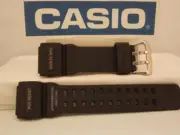 Casio Watchband GG-1000 -1A. Mud Resist Twin Sensor MudMaster Strap Black Resin
