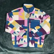 Patagonia Women’s Synchilla Full Zip Fleece Jacket Frontera Marble Pink, Size M
