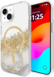 Case-Mate Karat Marble MagSafe | iPhone 15 (6.1) - Gold