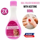 2x Swosh Nail Polish Remover With Acetone 80ml AU Stock