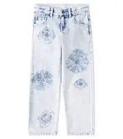 [Stella McCartney Kids] Stella McCartney Kids x SpongeBob SquarePants straight jeans Y 6 blue