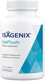 ISAGENIX - IsaFlush - Digestive Support Dietary Supplement - Magnesium Rich- 60 Capsules