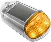 Wireless Solar Cab Lights | 12-LED Solar Energy Cab Lights - Self-adhesive Waterproof Truck Top Cab Lights Wireless Cab Lights