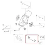 Thule Axle Rear Disc Brake Hinterachsbremse for Thule Chariot Sports 2