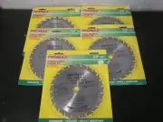 Promax 7 1/4" Tungsten Molybdenum Carbide tipped 24T Circular Saw Blade Lot of 5