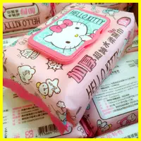 在飛比找蝦皮購物優惠-Hello Kitty 加厚超純水柔濕巾 80抽(加蓋)水針