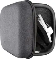 Geekria Shield Headphones Case Compatible with Sennheiser HD800S, HD800, HD820, HD700, HD660s2, HD650, HD660S, Replacement Hard Shell Travel Carrying Bag with Cable Storage (Dark Grey)