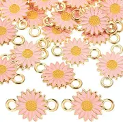 [COHEALI] Alloy Jewelry Sunflower Shape Pendant Charms Shape Charm Jewelry Accessory Bracelet Decor Jewelry Findings Charms Pendant Links Jewellery Making Links
