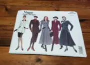 Vogue 1237 Basic Design Sewing Pattern 4 Styles Sizes 12-14-16 UNCUT