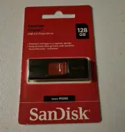 SanDisk Cruzer USB 2.0 Flash Drive 128GB SDCZ36-128G-B35