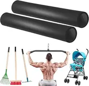 Taeku Foam Tubing Grips, 1 Pair Comfortable Durable NPVC Foam Handle Cover for Fitness Home Lawn Bicycle Handle