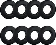 [PEUTIER] 8pcs Kayak Paddle Drip Rings, Rubber Kayak Guard Oar Drip Rings Water Boat Paddle Grip Connector Accessories for Kayak Canoe Rafting Paddles Shaft Sport