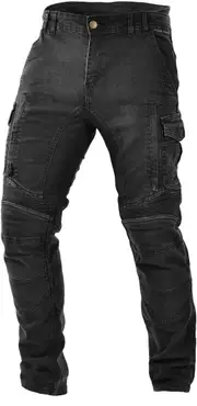 Trilobite Acid Scrambler 2.0 Monolayer Motorcycle Jeans, black, Size 32 for Men