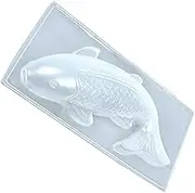 Fish Jelly Mold | Carp Cake Mold - Easy Release Mould, Art Craft Making Tool for Candy Cookie Jelly Pudding Pastry Chocolate