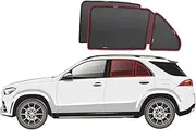 Genuine SNAPSHADES Car Rear Window Shades for Mercedes-Benz GLE SUV 4th Gen (W167; 2019-Present)