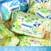 在飛比找蝦皮購物優惠-Moony 家用日本濕紙巾採用綜合護理嬰兒和家庭