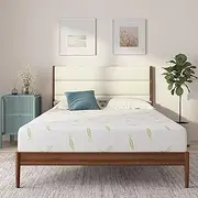 [NapQueen] Full Size Mattress, 12 Inch Anula Green Tea Infused Memory Foam Mattress, Full Size Mattress Bed in a Box, CertiPUR-US Certified Mattress