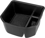GUERBEIS Car Center Armrest Storage Box,Fit For VW, Fit For T-Roc, 140TSI X Sport 110TSI Style 2020 Organizer Tray Black Vehicle Console storage box unit
