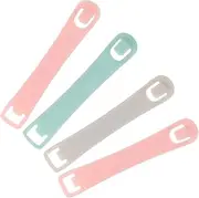 [JEWEDECO] 4pcs Bra Strap Extenders Bra Adjuster Buckles for Postpartum Repair Strap Extender for Women Pp Material Easy to Carry Random
