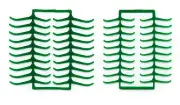 10 Sheets 1Box Dental Lab Wax Patterns Casting Molar Clasps Net Partial Denture