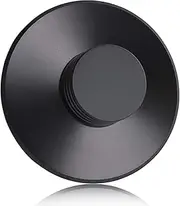 Aluminum Record Weight Stabilizer, Record Weight Clamp, LP Vinyl Turntables Metal Disc Stabilizer Home Audio Turntable for Record Player, CD Player, Chassis, Speakers, etc(Black)
