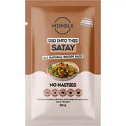 Mingle Satay All Natural Recipe Base 30g (Pack of 12)