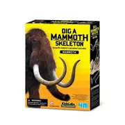 4M KidzLabs Dig a Dinosaur Mammoth Assemble Hidden Bones Kids Learning Toy 8y+