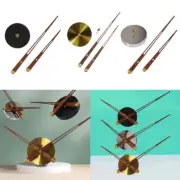 Non-Ticking Long Shaft Wall Clock Movement Mechanism DIY Repair Parts Durable