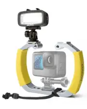 DiveRig4 Diving Rig Bundle with Waterproof LED Light - with GoPro HERO3, HERO...