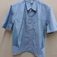 在飛比找蝦皮商城優惠-【瑞士ODLO】男短袖襯衫500372(28200藍色)