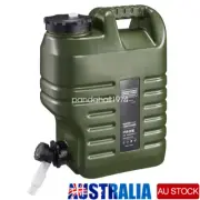 12L Portable Water Storage Container Plastic Jerry Can Tank Camping Caravan AU