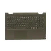 New For Lenovo Yoga 7-15ITL5 82BJ Palmrest Backlit Keyboard Touchpad 5CB1A22456