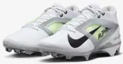 Mens Size 10 Nike Alpha Menace 4 Pro Molded Football Cleats FD7037-100 NEW