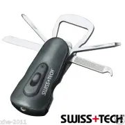 Genuine SWISS+TECH Swivel Tool ST60320 8-in-1 Knife Multi Tool In clamshell