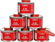 Gas One 6 Pack 6 Hour Chafing Fuel - Food Warmer for Chafing Dish Buffet Set - Liquid Safe Fuel with Wick & Lid Opener for Chafing Dish