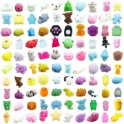 100 Pcs Mochi Toy, Random Squishy , Soft Cute Animal Squishies Toys for Party...