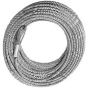 WINCH CABLE – GALVANIZED - 7/16 inch X 100 ft (17,600lb MBS)
